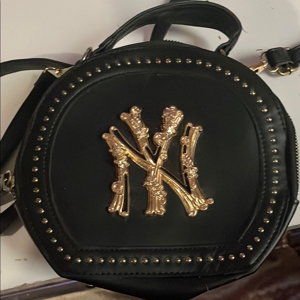 Black and Gold Designer Women's Bag